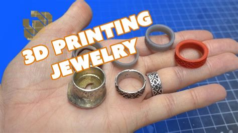 can you 3d print silicone molds for creating custom jewelry designs?